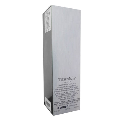 best musky perfumes for men​ - TITANIUM EDP Perfume 100ML for Men from Ajmal Perfumes