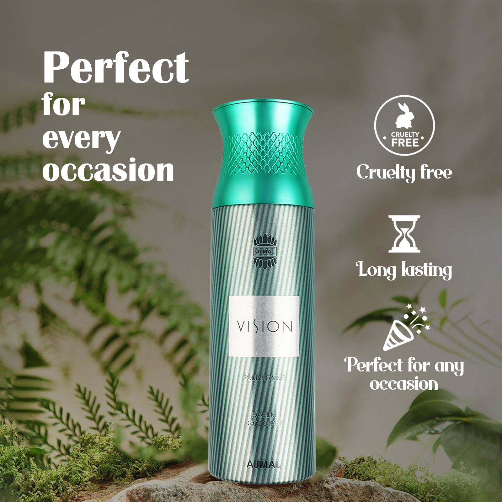 Vision Perfume Deodorant 200ml Body Spray Gift For men