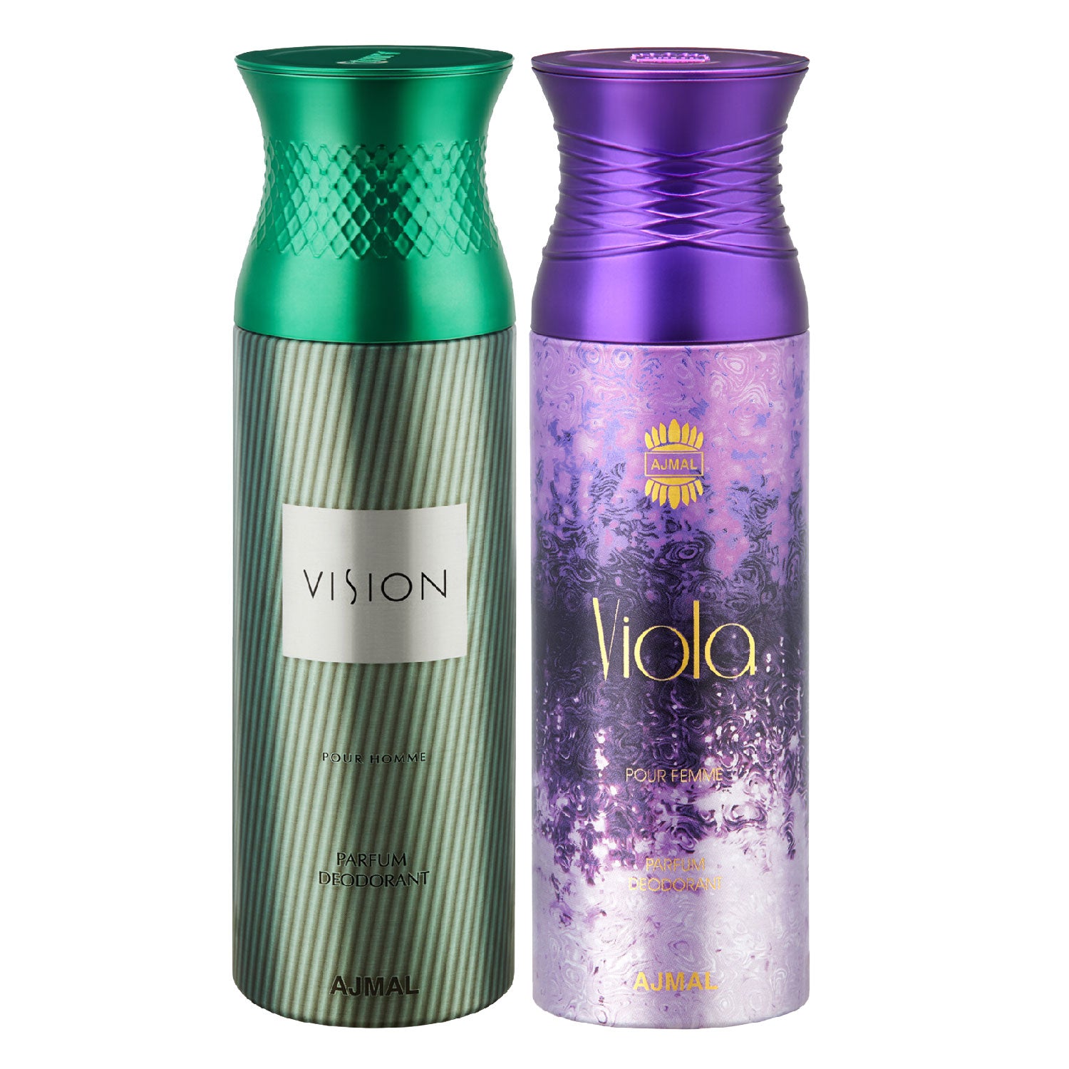 Vision & Viola Deodorants Gift For Unisex 200ML Pack of 2