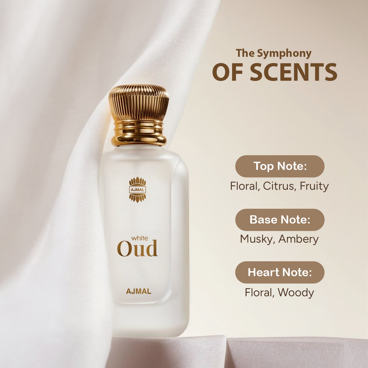 White Oud Perfume 30 ML for Men and Women
