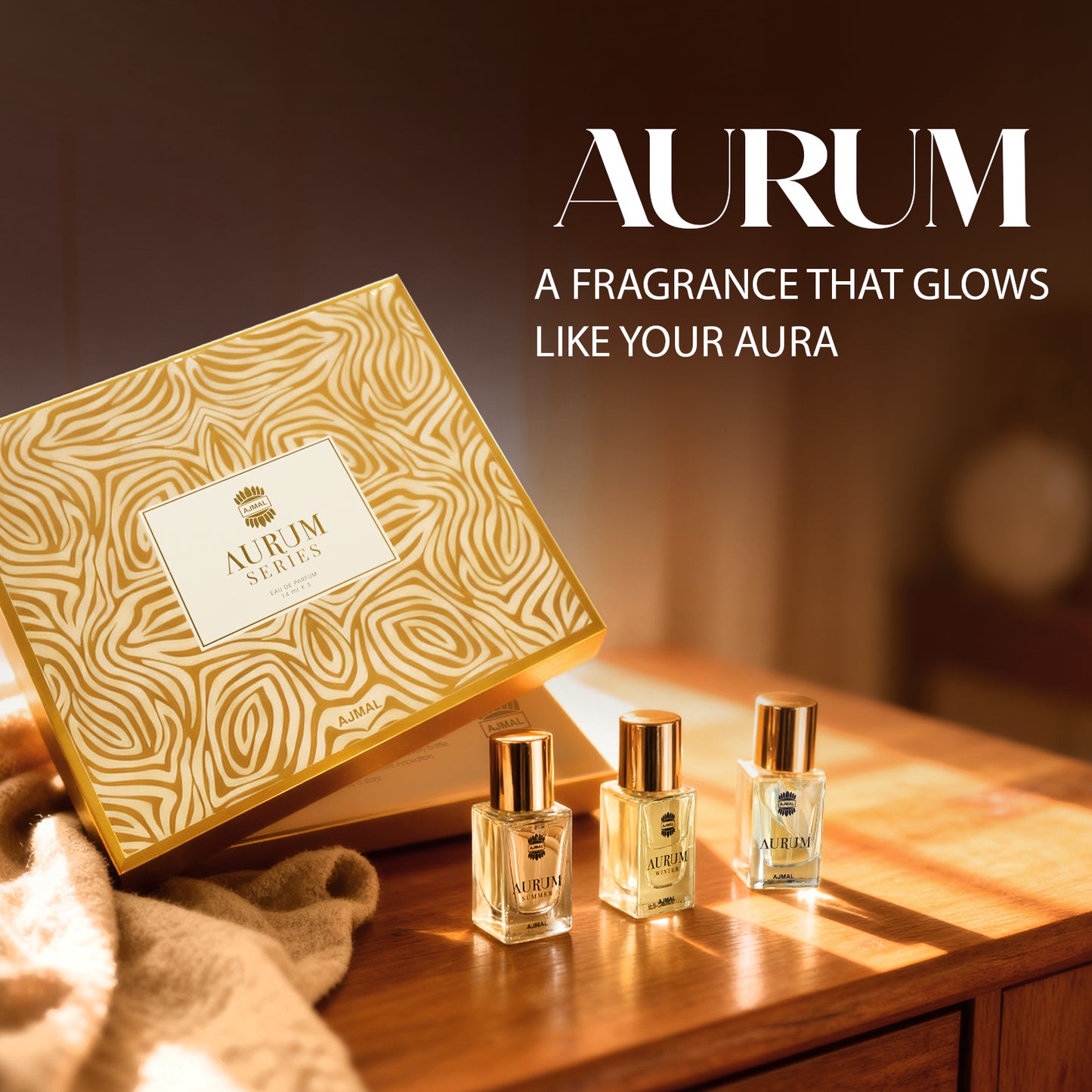 Aurum Series Perfume Giftset for Men & Women (42 ML)