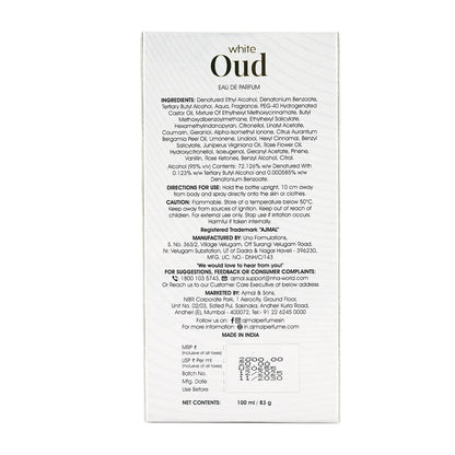 White Oud - 100 ML
