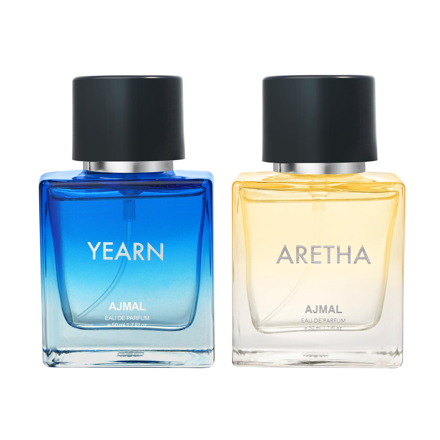 YEARN EDP 50 ML for Men and ARETHA EDP 50 ML for Women Pack of 2