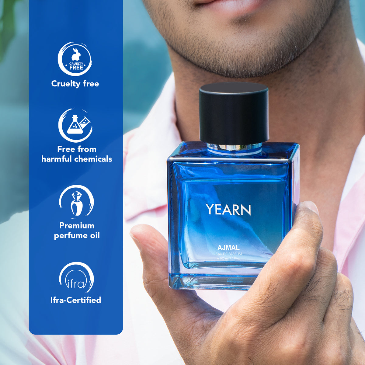 citrus perfume for him - YEARN EDP Perfume 100ML for Men from Ajmal Perfumes